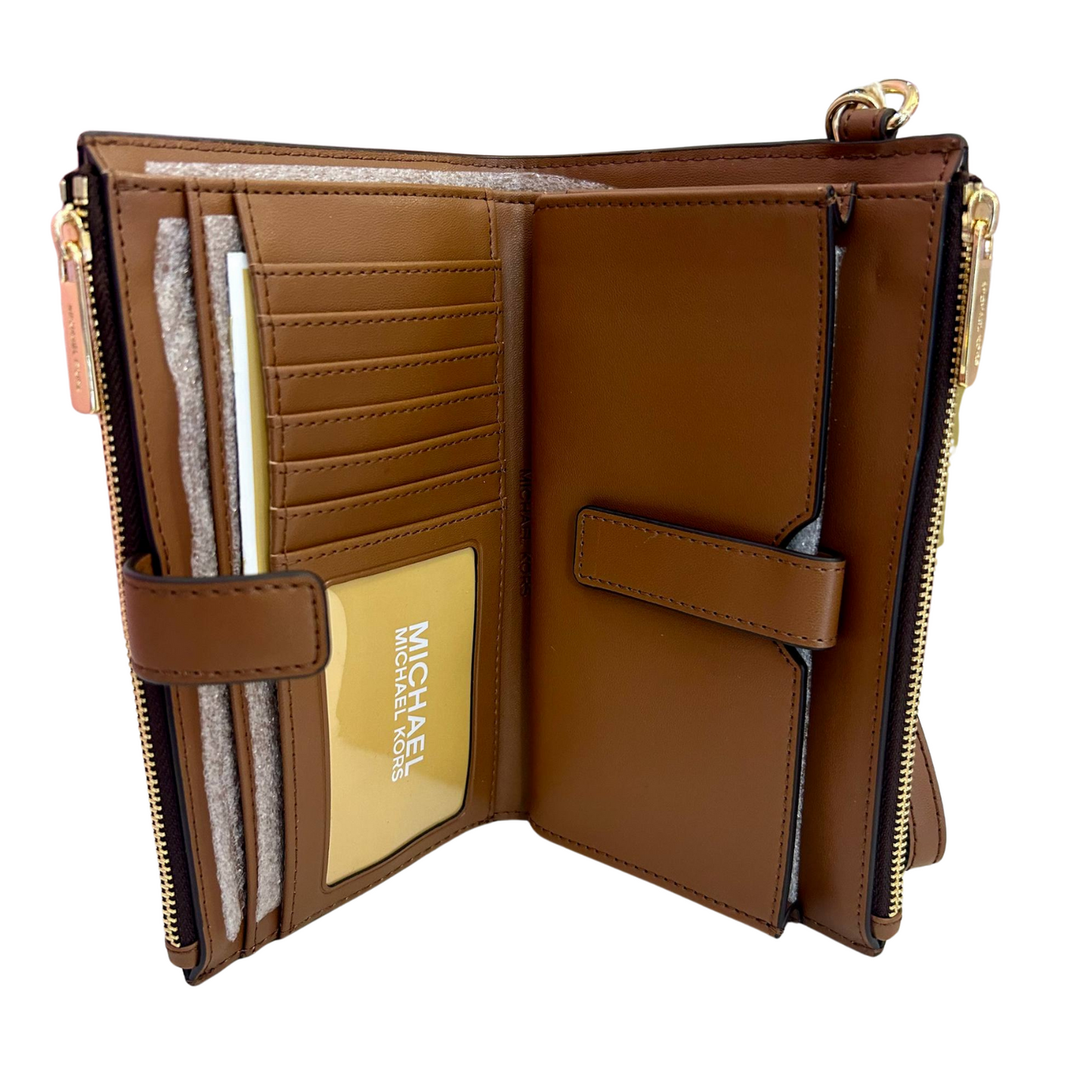 Cartera Michael Kors Chocolate Con Correa