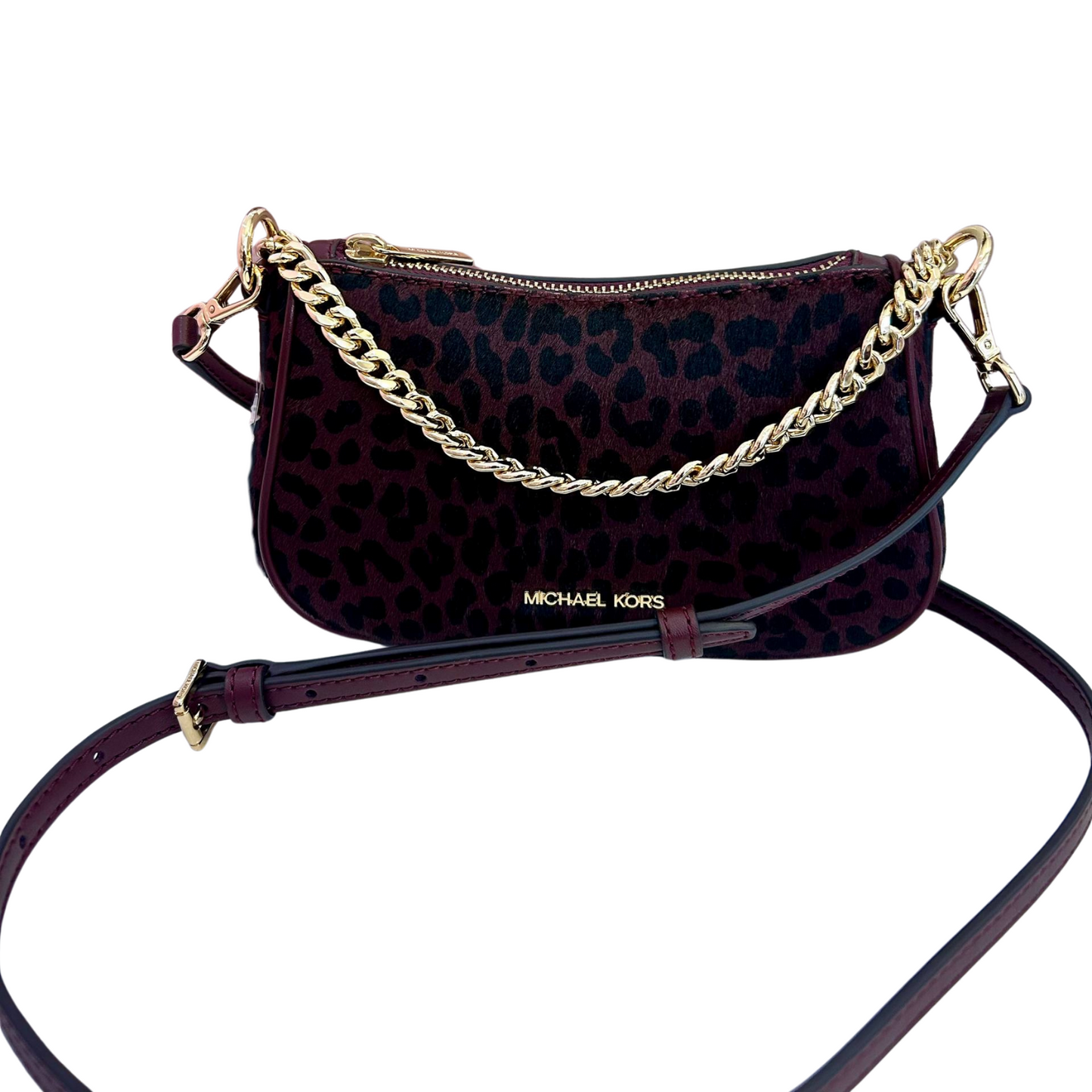 Crossbody Michael Kors Animal Print Vino