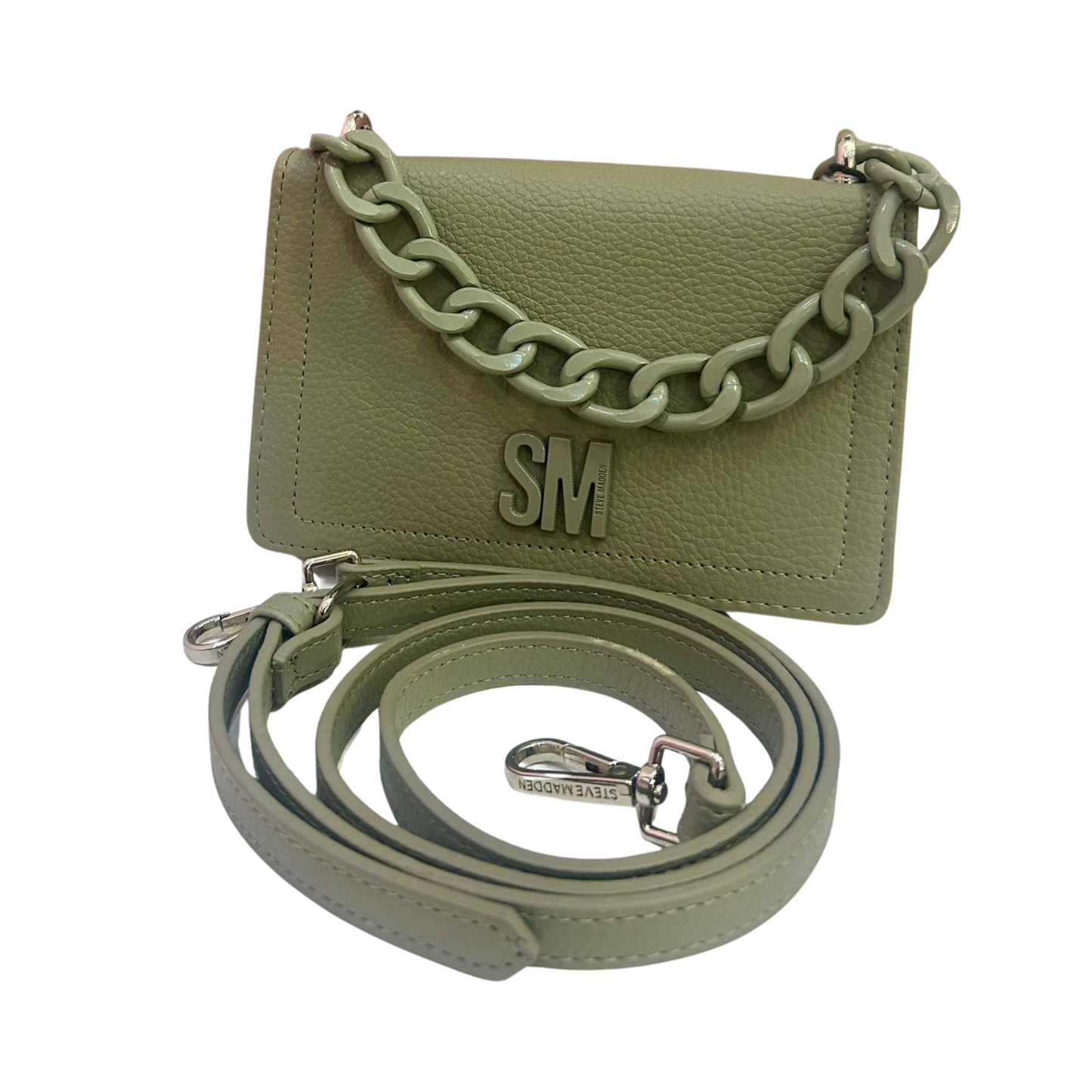 Mini Crossbosy Steve Madden Verde Militar