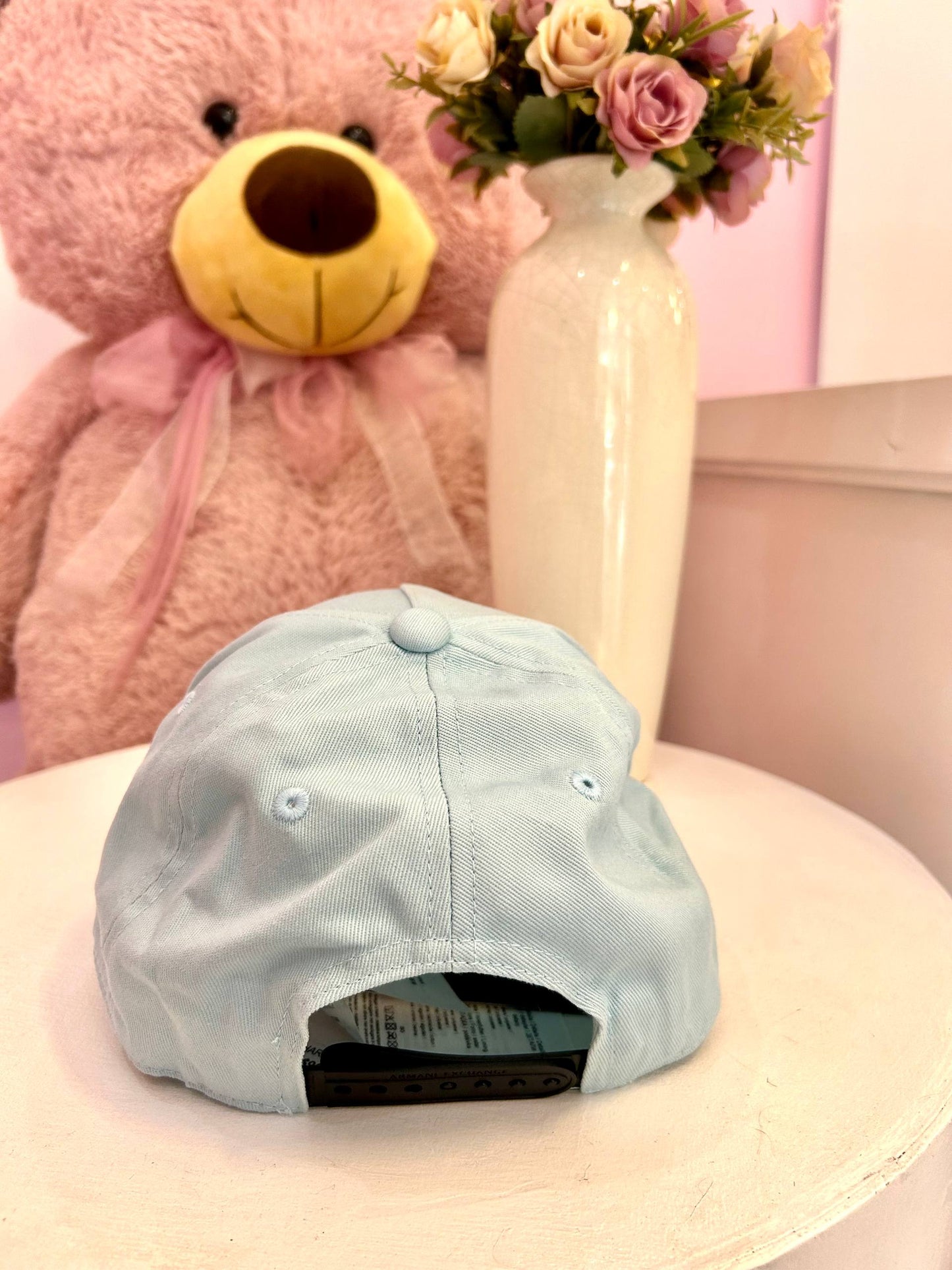 Gorra Armani Exchange Azul Cielo Ajustable