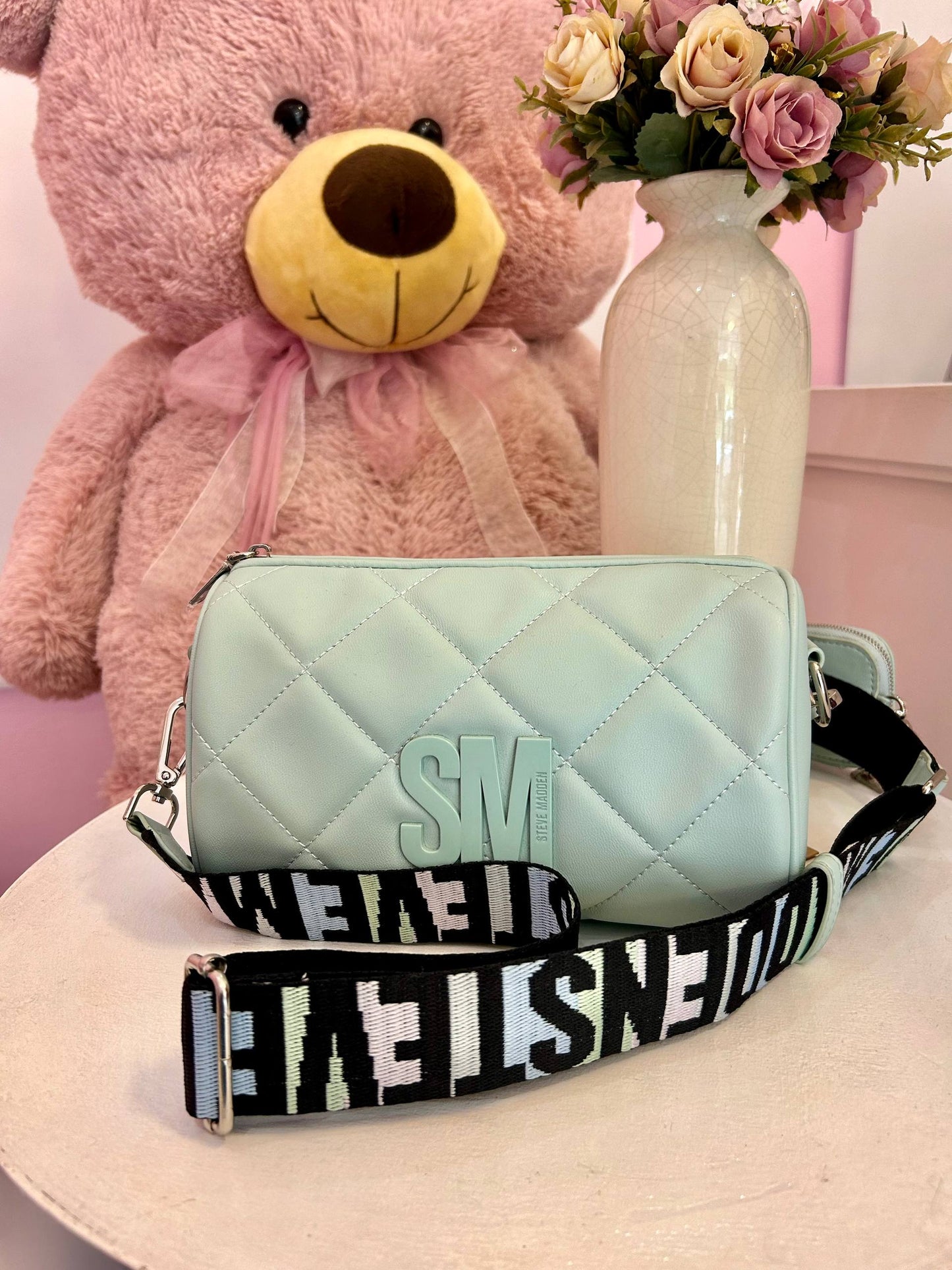 Crossbody Steve Madden Cilindro Menta
