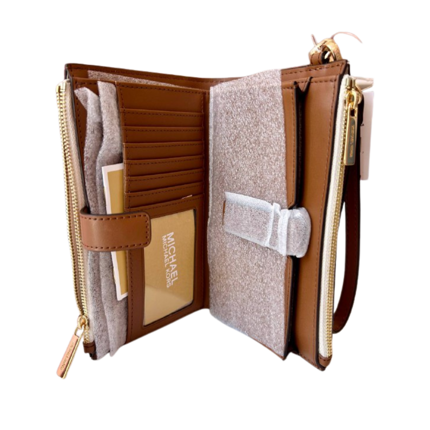 Cartera Michael Kors Vainilla Monograma