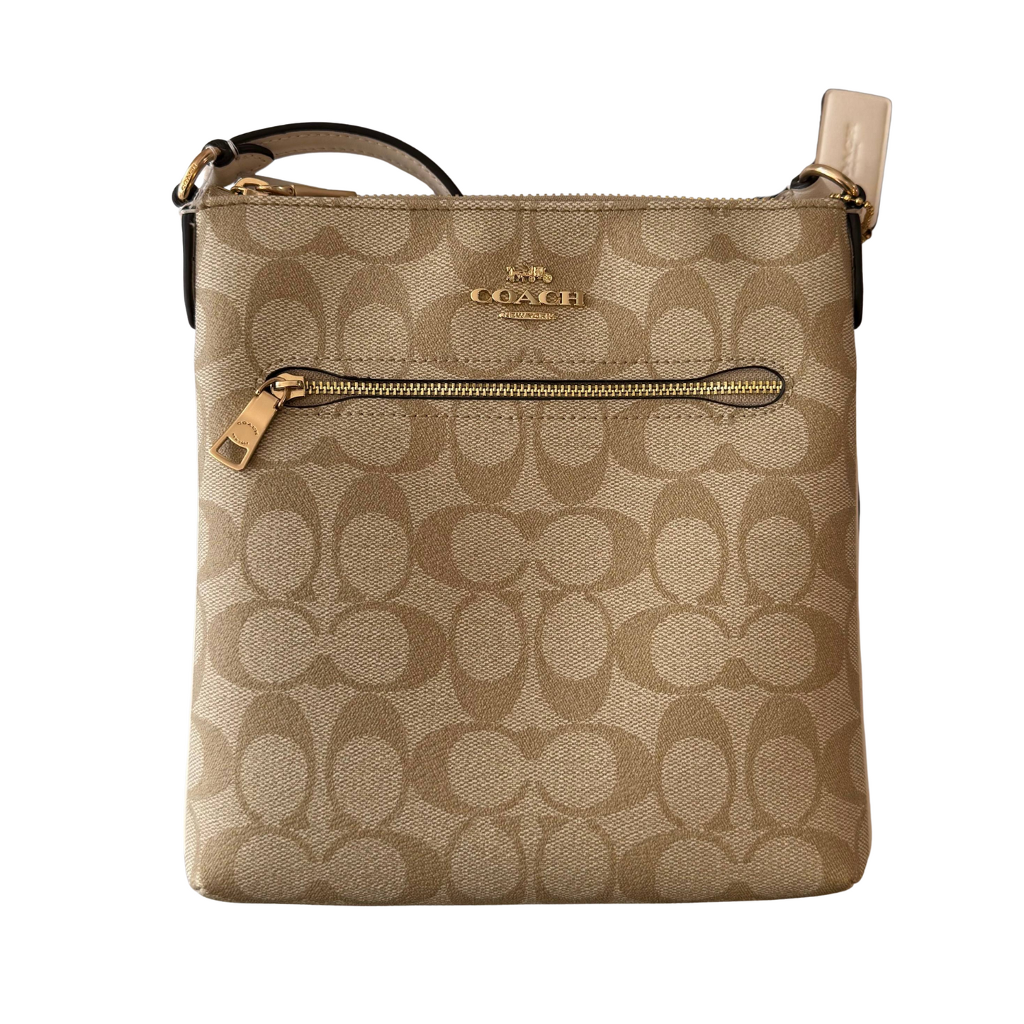 Crossbody Coach Monograma Camel