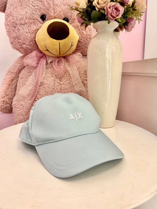 Gorra Armani Exchange Azul Cielo Ajustable