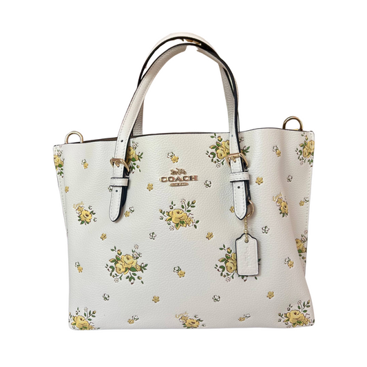 Coach Mollie Colección Flores Blanca