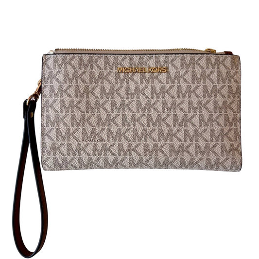 Cartera Michael Kors Vainilla Monograma