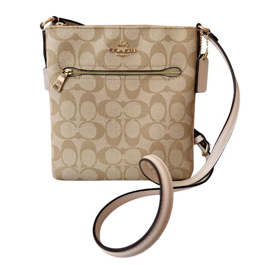 Crossbody Coach Monograma Camel