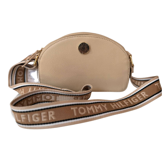 Crossbody Tommy Hilfiger Beige Ajustable