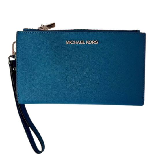 Cartera Michael Kors Azul Con Correa